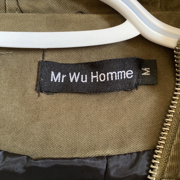 Medium dark green utility jacket size Medium - Picture 2 of 4